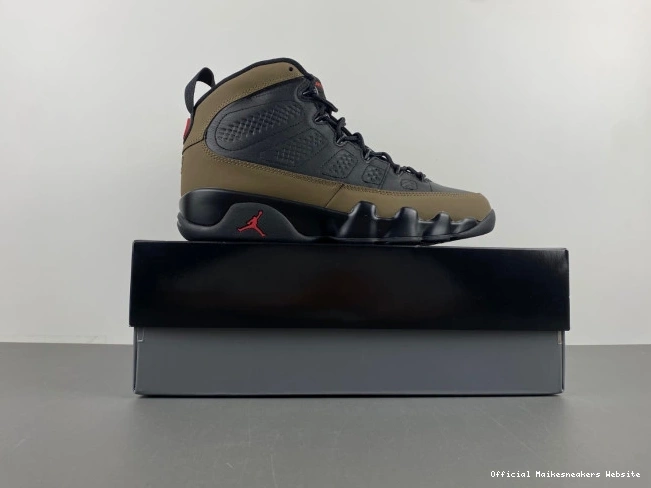 Official Maikesneakers HV4794-030 9 Air Olive Jordan 0801